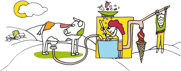 Krappfelder Eis Logo