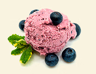 Ziegenmilch Eis