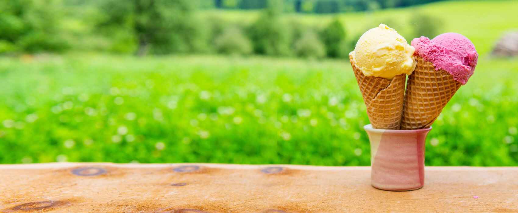 Krappfelder Eis vom Bauernhof