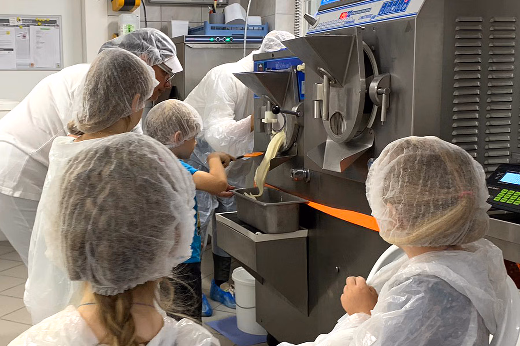 Eis-Produktion erleben