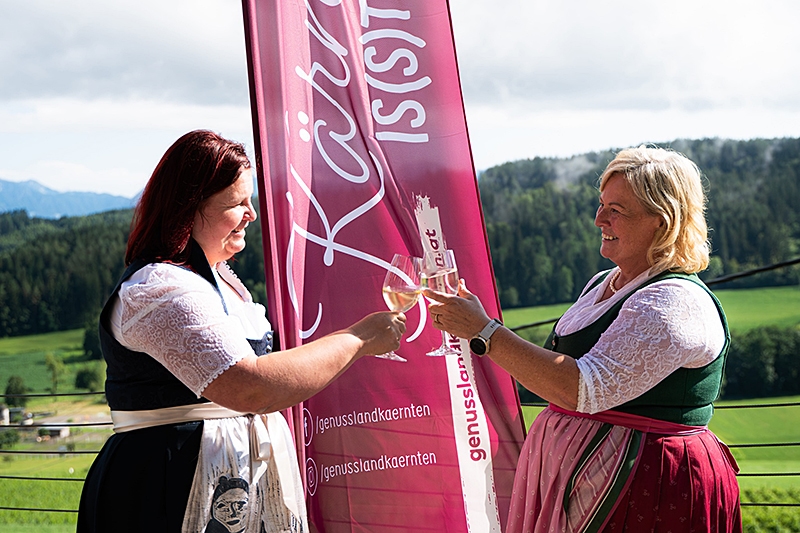 Petra Pobaschnig ist Obfrau von Genussland Kärnten